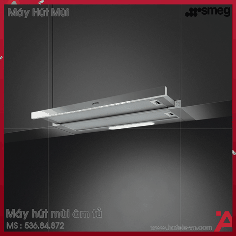 536.84.872 - Máy Hút Mùi Âm Tủ 90cm Smeg KSET92E
