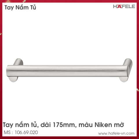 Tay Nắm Tủ 175mm H2120 Hafele - 106.69.020