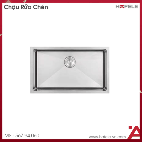 567.94.060 - Chậu Rửa Inox HS21-SSN1S80 Hafele