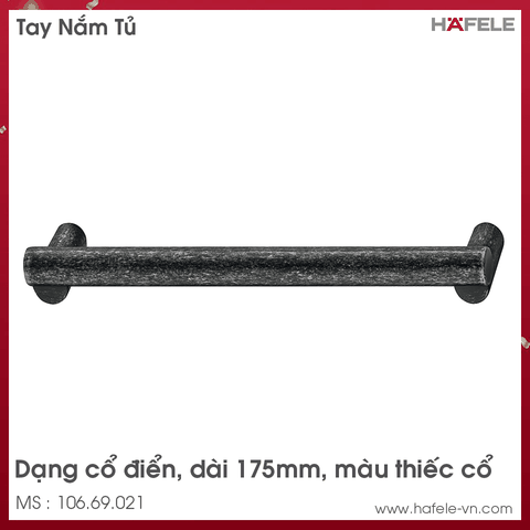Tay Nắm Tủ 175mm H2120 Hafele - 106.69.021