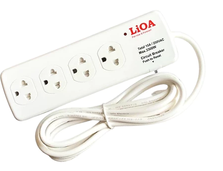 Ổ CẮM KÉO DÀI CÔNG SUẤT CAO LIOA 4SS2.5-3N