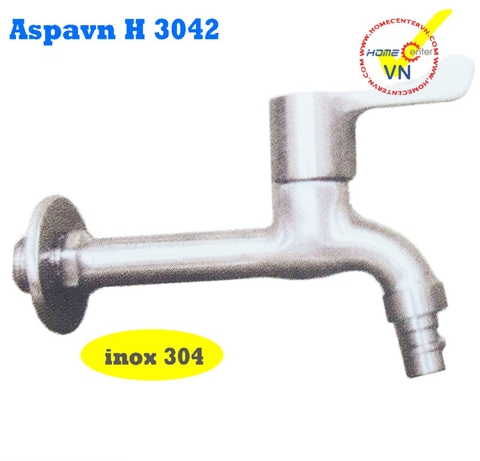 Vòi hồ inox 304 H3042 ASPAVN