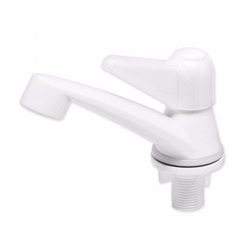 VÒI LAVABO NHỰA POM (TRẮNG) CODE 103VN0016