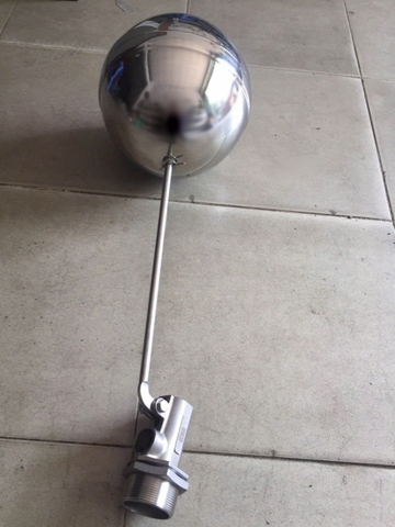 Phao hồ nước inox ren 114 (DN100)