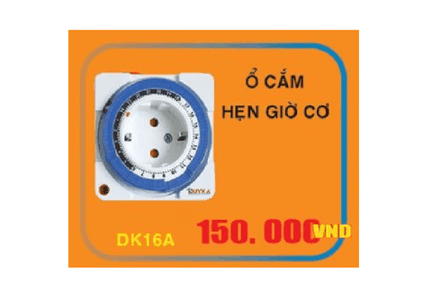 DK16A - ổ cấm hẹn giờ cơ DuyKa