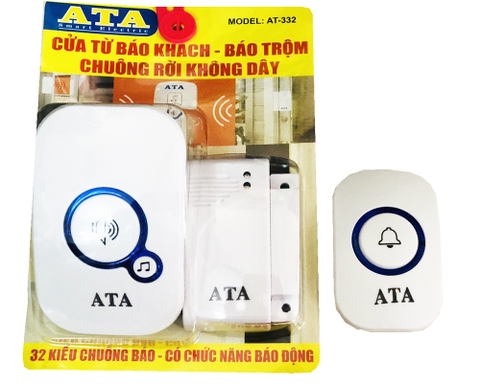 Chuông cửa kết hợp báo trộm ATA AT916-332