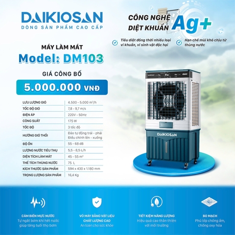 MÁY LÀM MÁT DAIKIOSAN DM103
