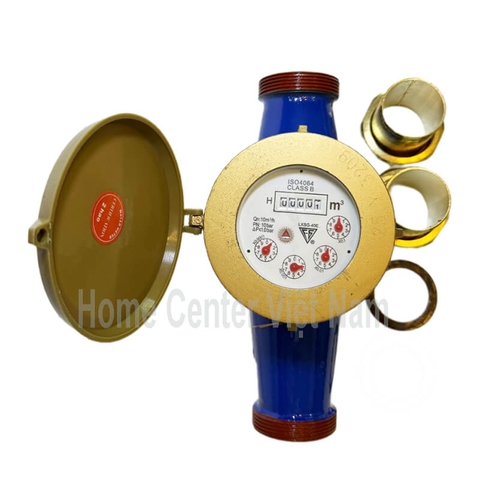 Đồng hồ nước từ ren 49mm Trung Đức - Không Kiểm Định