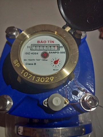 Đồng hồ từ nước sạch DN50-DN200 nối bích SANPO - Có Kiểm Định/Hiệu chuẩn