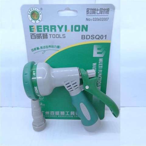 020602007 - Súng xịt nước đầu nhựa Berrylion