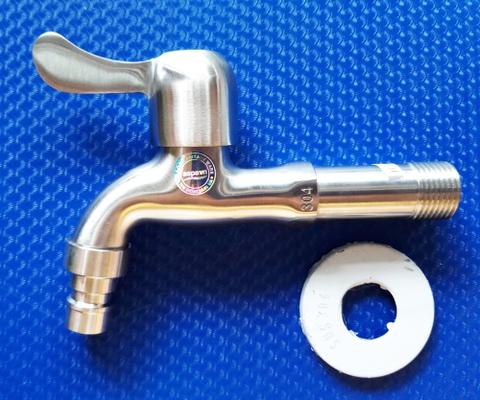 Vòi hồ chân dài inox 304 Aspavn H3043