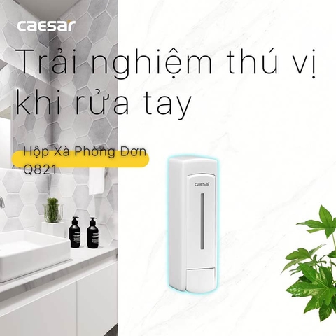 Hộp Xà Phòng Caesar Q821 - Thiết Kế Sang Trọng, Độ Bền Vượt Trội