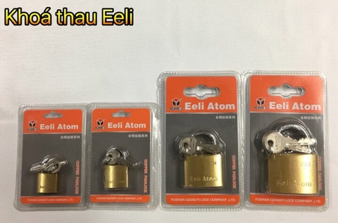 Khóa thau vĩ kích thước 2,5F - 12 cái/hộp