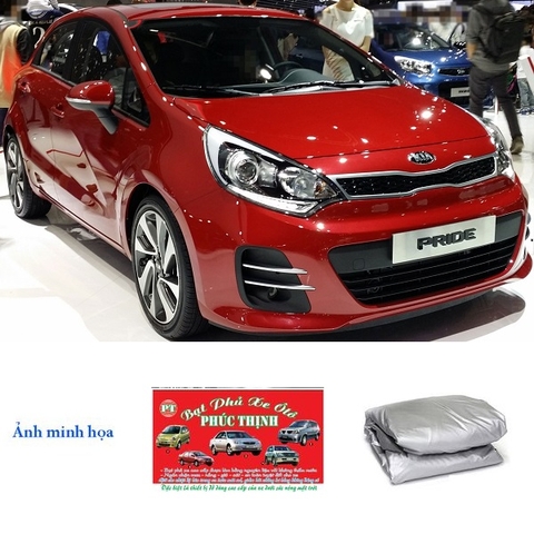 KIA PRIDE NEW - Bạt phủ xe 4 chỗ KIA PRIDE NEW