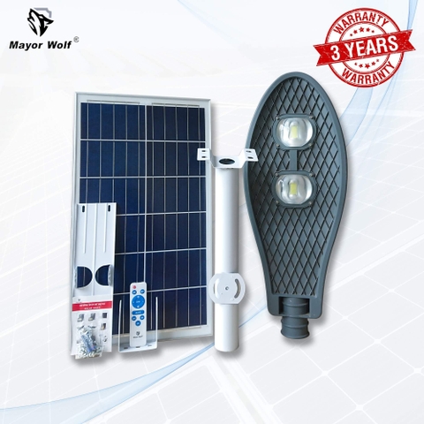 Đèn Đường Năng Lượng Mặt Trời Mayorwolf - 100W