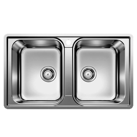 523039 - Chậu Rửa Chén Blanco LEMIS 8 IF Chrome - 523039