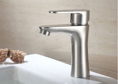 Vòi lavabo nóng lạnh inox 304 cao cấp