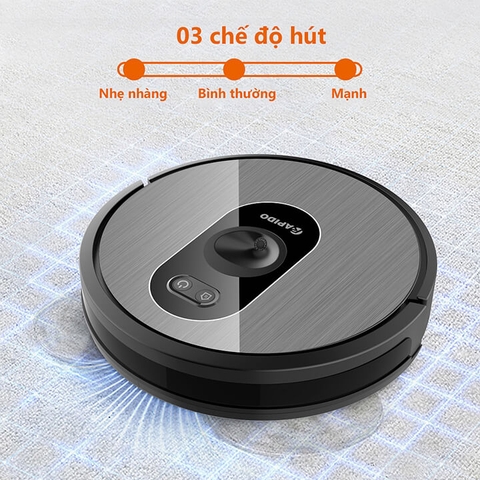 Robot hút bụi và lau nhà Rapido R6S