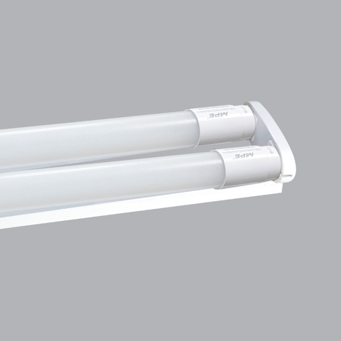 BỘ ĐÈN LED TUBE THỦY TINH T8 BÓNG ĐÔI MPE 1M2