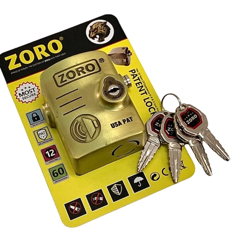 Ổ KHÓA CHỤP CHỐNG TRỘM CHỐNG CẮT TOÀN DIỆN ZORO AL-80