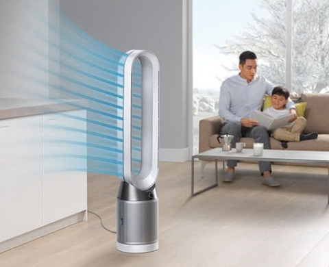 Quạt không cánh và lọc không khí Dyson TP09