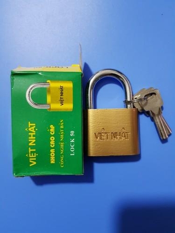 Khóa tri vàng VIỆT NHẬT 5F - 10 cái/hộp