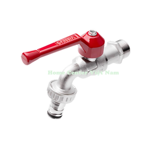 Vòi hồ nước Sanwa 27mm tay gạt chính hãng sản xuất Thái Lan