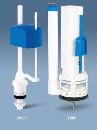 Bộ xả bồn cầu 2 nhấn liền khối Paradise cấp Piston VS0507