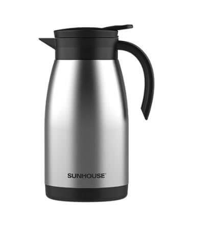 ẤM GIỮ NHIỆT PHA TRÀ 1.4L INOX 304 SUNHOUSE KS-TH1400TI