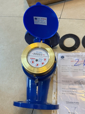 Đồng hồ nước sạch DN50 Komax (L280)- Có Hiệu Chuẩn