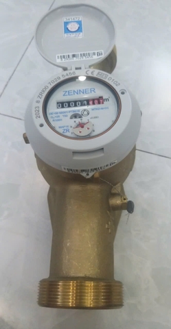 Đồng hồ nước kết nối ren Zenner - Có Kiểm Định / Hiệu Chuẩn