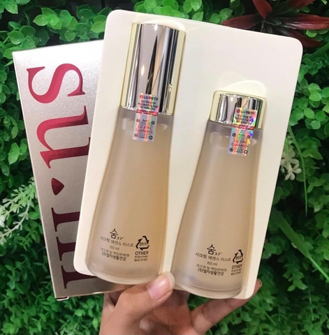 Set Xịt Khoáng Nước Thần Su:m37 Secret Essence Mist 2 chai