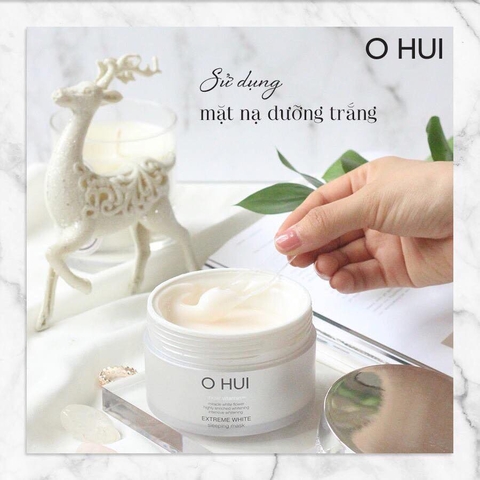 Bộ Mặt Nạ Ngủ Trắng Da Ohui Extreme White Sleeping Mask Special Set