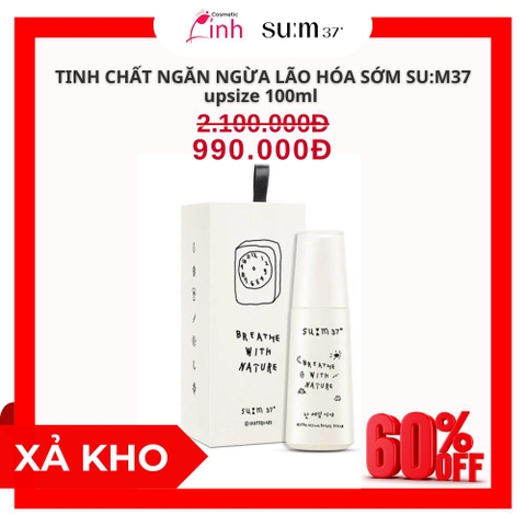 Tinh Chất Ngăn Ngừa Lão Hóa Sớm Su:m37 Micro Active Repair Serum 100ml