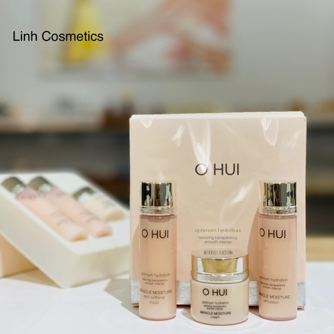 Set dưỡng ẩm Ohui Miracle Moisture 3 món đặc biệt