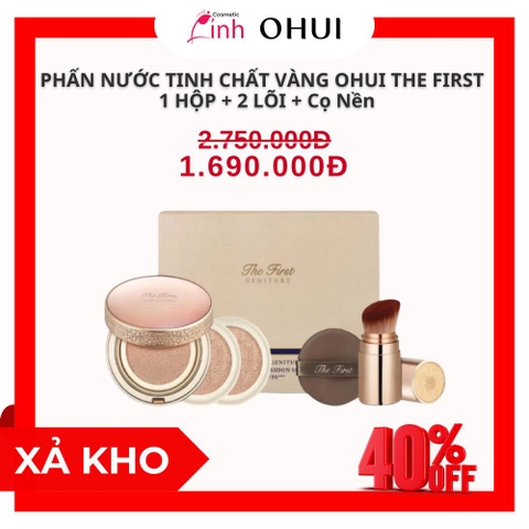 Phấn nước tinh chất vàng 24K Ohui The First Geniture Ampoule Cover Cushion