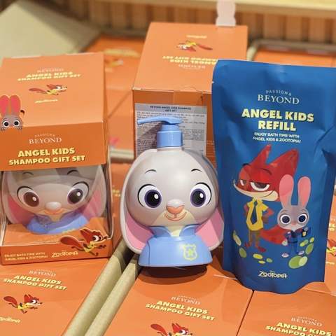 Dầu Gội Cho Bé Beyond Angel Kids Body Wash 500ml ( Tặng túi thay 500ml)