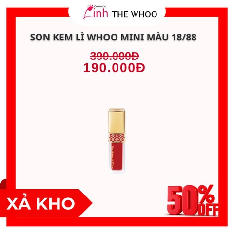 Son Kem Whoo Gongjinhyang Mi Velvet Liquid Lip Rouge Mini 2.1g