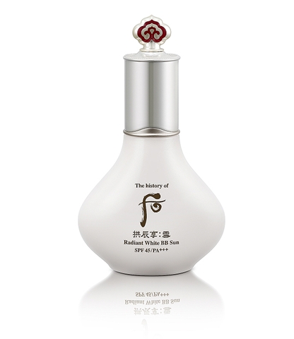 Kem BB Whoo Whitening Sun BB Chống nắng SPF 45/PA+++