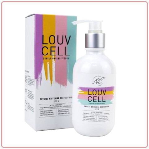 Lotion Dưỡng Trắng Body Louv Cell Hàn Quốc 250ml