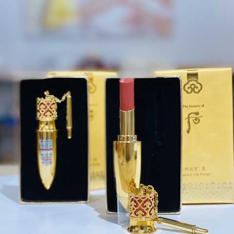 Son Lì Cao Cấp Whoo Gongjinhyang Mi Luxury Lip Rouge Hàng CTY