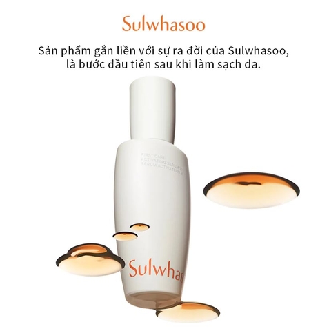 Tinh Chất Kích Hoạt Dưỡng Da Đầu Tiên, Kích Hoạt Da Căng Mướt Sulwhasoo First Care Activating Serum 15ml