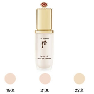 Kem nền Whoo Velvet Liquid Foundation Special Set (4 sp)