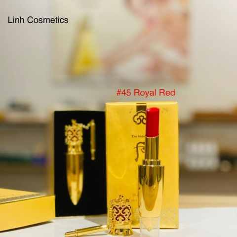 Son Lì Cao Cấp Whoo Gongjinhyang Mi Luxury Lip Rouge Hàng Nội Địa