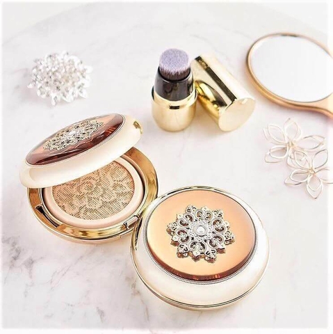 Set Phấn nước tái sinh Whoo Radiant Essence Cushion