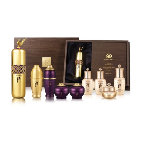 Bộ Tinh Chất Vàng Hoàn Lưu Cao Whoo Hwanyu Signature Ampoule Special Set