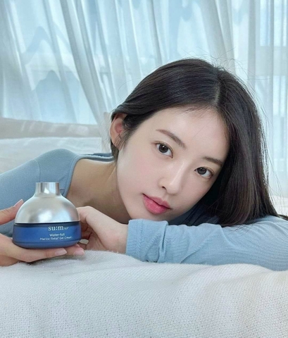 Bộ Kem Dưỡng Cấp Nước Chuyên Sâu Su:m37 Water-full Marine Relief Gel Cream Special Set Hàng Nội Địa