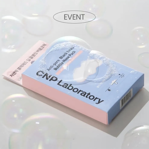 Mặt Nạ Lột Mụn Đầu Đen Vùng Mũi CNP Anti-Pore Blackhead Bubble Nose Pack (hộp 5 miếng)