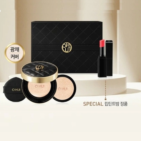 Set Phấn Nước Ohui Ultimate Cover The Couture Cushion SPF30, PA++