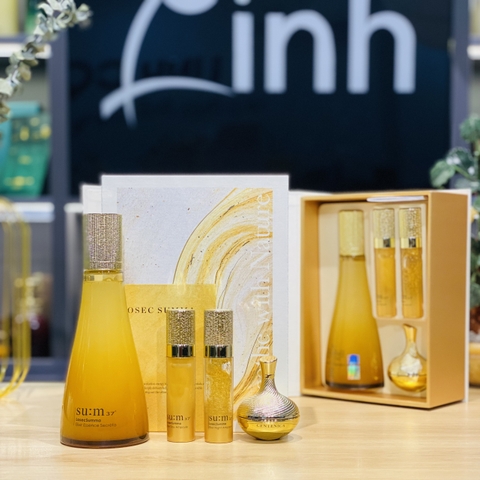 Bộ Nước Thần Hoàng Kim Chống Lão Hóa Su:m37 LosecSumma Elixir Essence Secreta Set phiên bản upsize 230ml